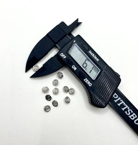 Small Rose Casting 925